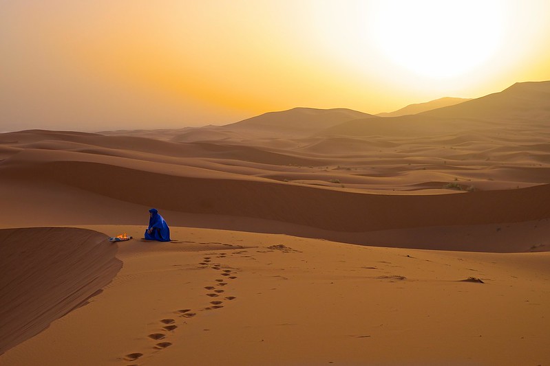 Sunrise Over the Sahara